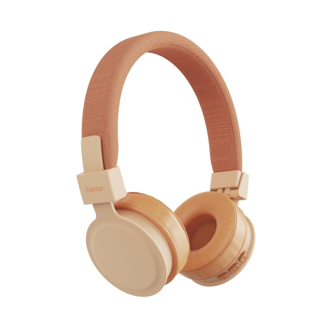 Hama, Freedom Lit III Bluetooth Headphones, On-Ear, Foldable, with Microphone, orange