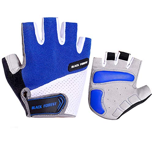 QNLYCZY Cycling Gloves Men's/Women's Mountain Bike Gloves Half Finger Biking Gloves | Anti-Slip