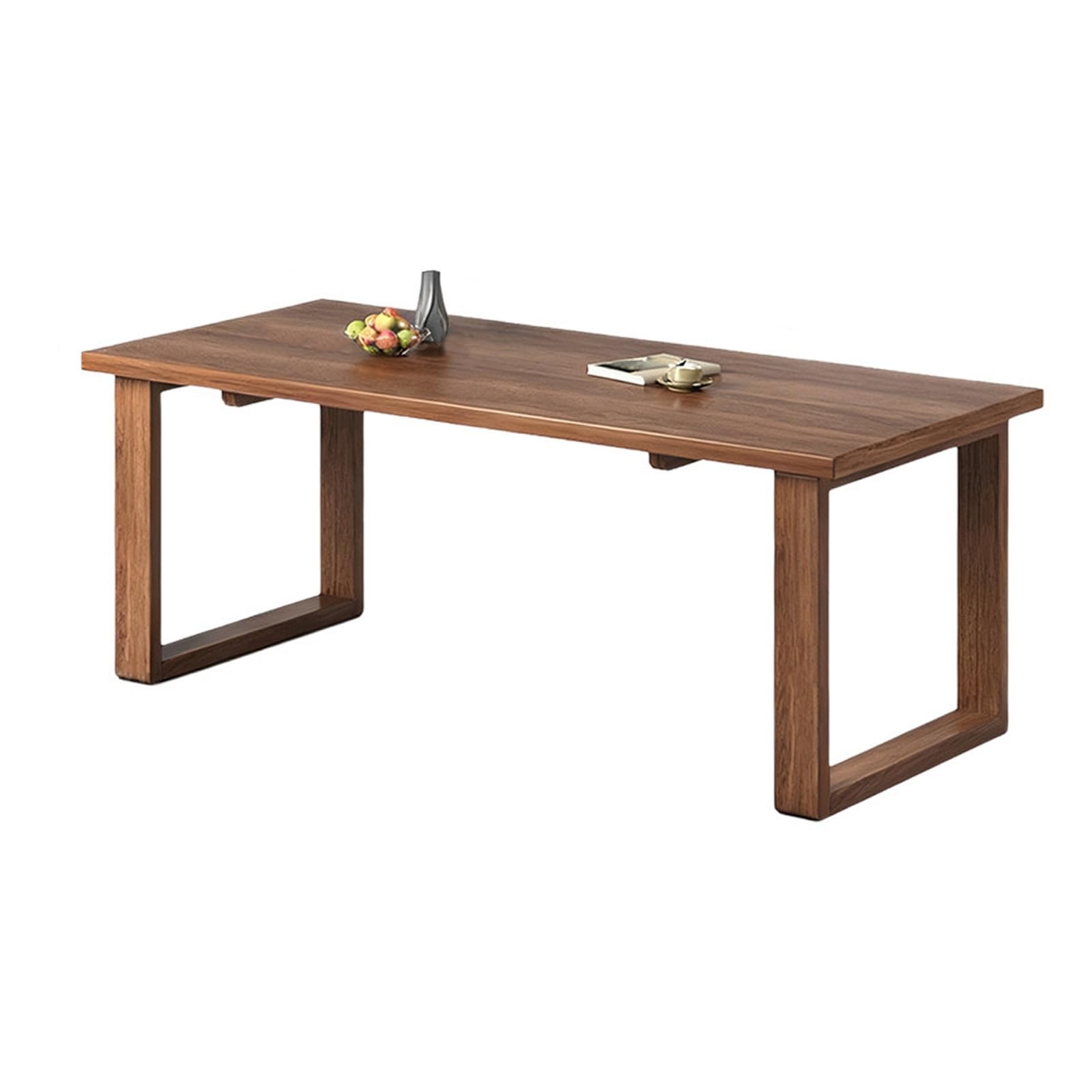 Table A Manger Bois, Table De Salle A Manger pour 4 À 6 Personnes, Tables De Cuisine Rectangulaire, Facile À Assembler pour Cuisine, Salon(120 * 60 * 75cm)