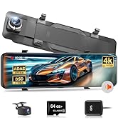 Amazon.co.jp: ドライブレコーダー ミラー型 4K画質【 伸縮式カメラ+