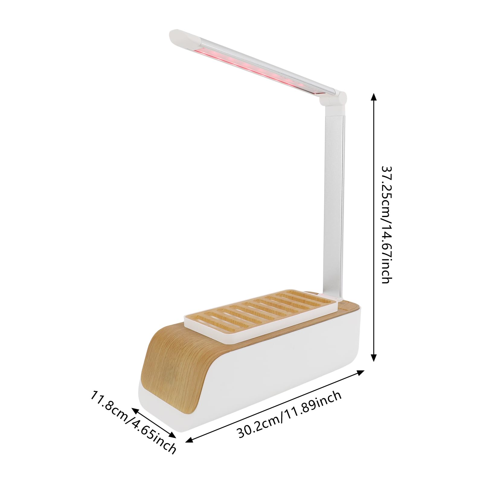 Sistema di impianto idroponico con luce a LED, irrigazione automatica e 3 colori di luce (rosso/blu/bianco), per erbe, verdure e fiori, con indicatore di temperatura e rilevatore di livello