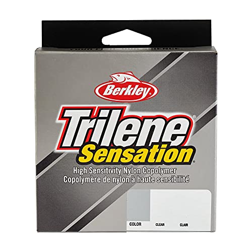 Berkley Trilene® Sensation, Clear, 10lb | 4.5kg Monofilament Fishing Line, Suitable for Freshwater Environments by Berkley - Used condition - US$12.94