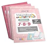  Pack Matemáticas Comprensivas 3º PRIMARIA: Cuadernos Repaso NÚMEROS  EDITORIAL GEU (Niños de 8 a 9 años)
