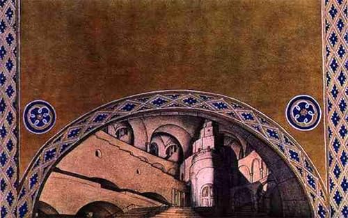 Impression Pour la Décoration Murale Leon Bakst aux Finitions Graphiques Précises