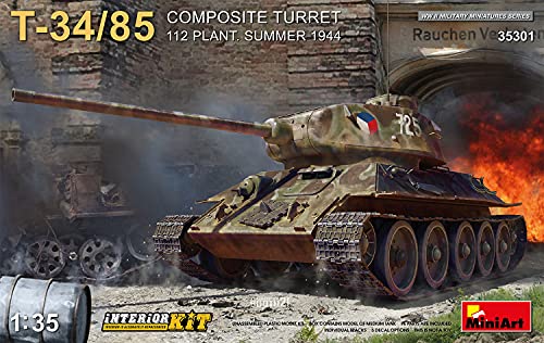 Miniart - 35301 1:35 T-34-85 Composite Turret 112 Plant. Summer 1944