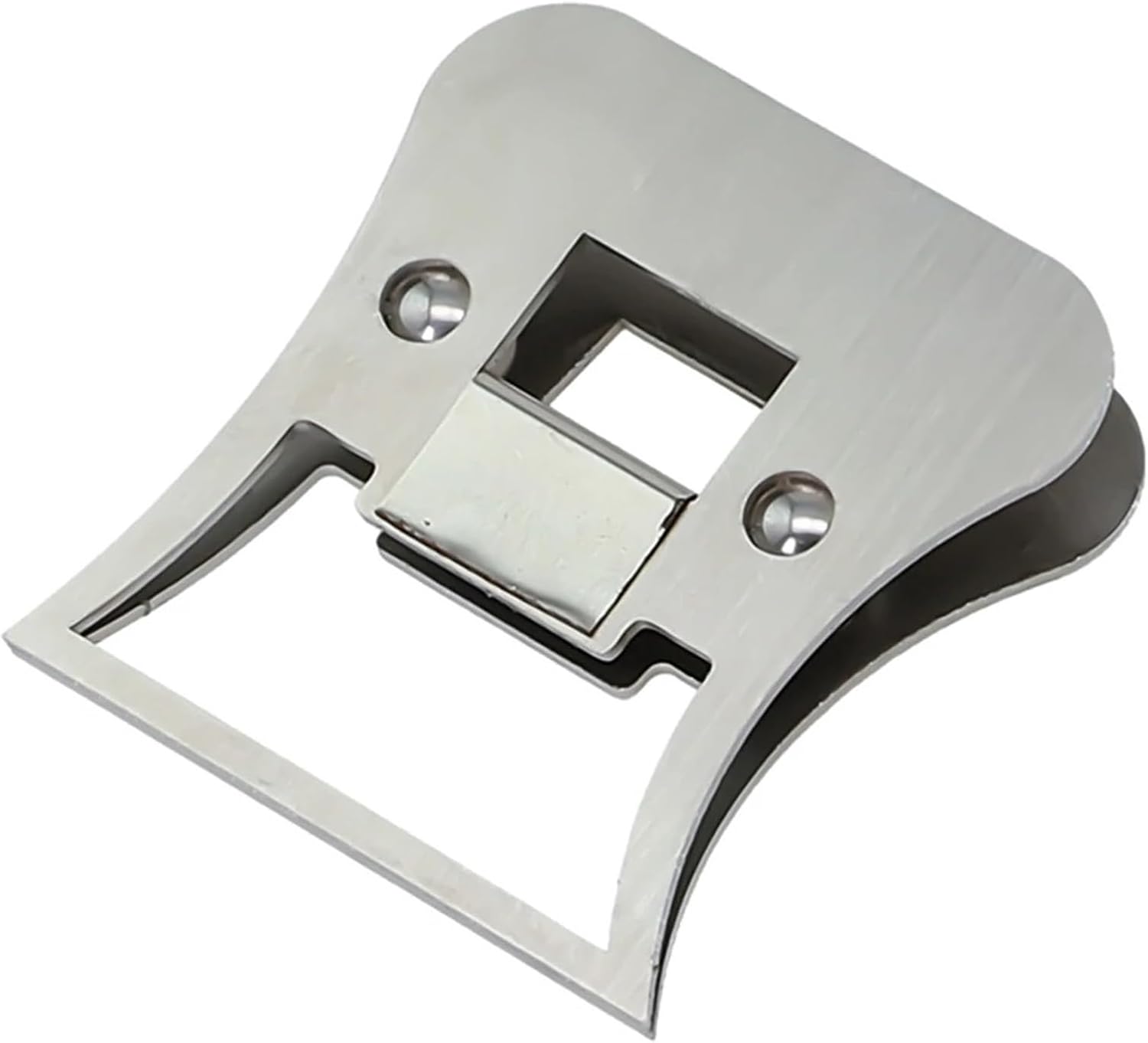 2-Piece Stainless Steel Feather Clip Tool – Smooth Fly Tying Pliers for Pesca Fishing Tackle Holding