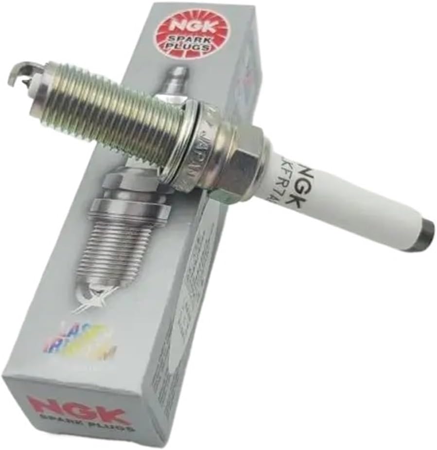 4Pcs NGK ILKFR7A8 90418 Laser Iridium Platinum Spark Plug Compatible With Jeep Compass Renegade 2019-2022 1.3T 46338779