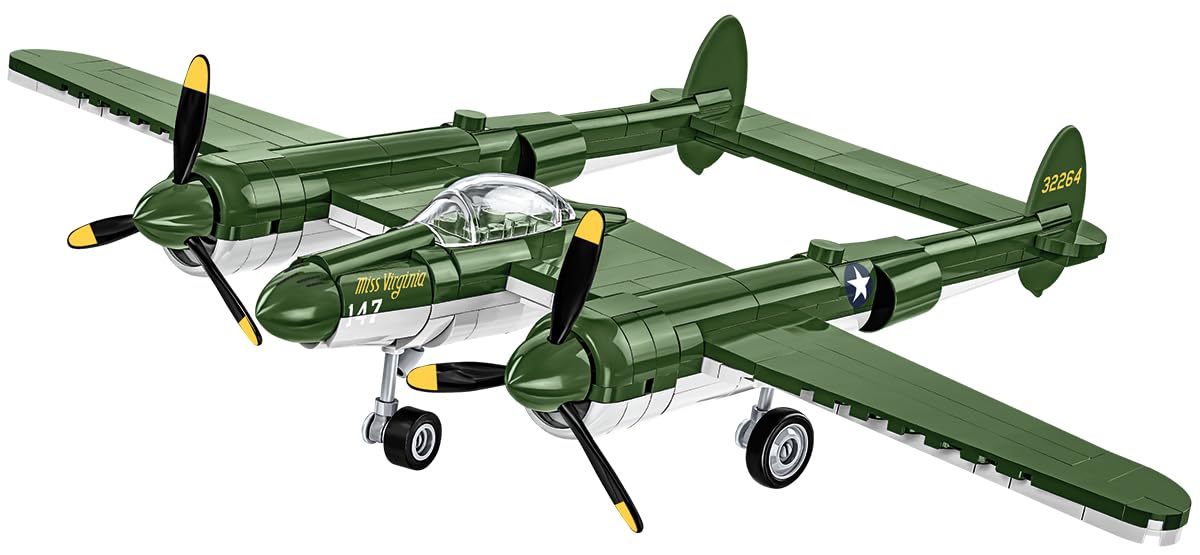 COBI Historical Collection WWII Lockheed(r) P-38 Lightning(r) Plane