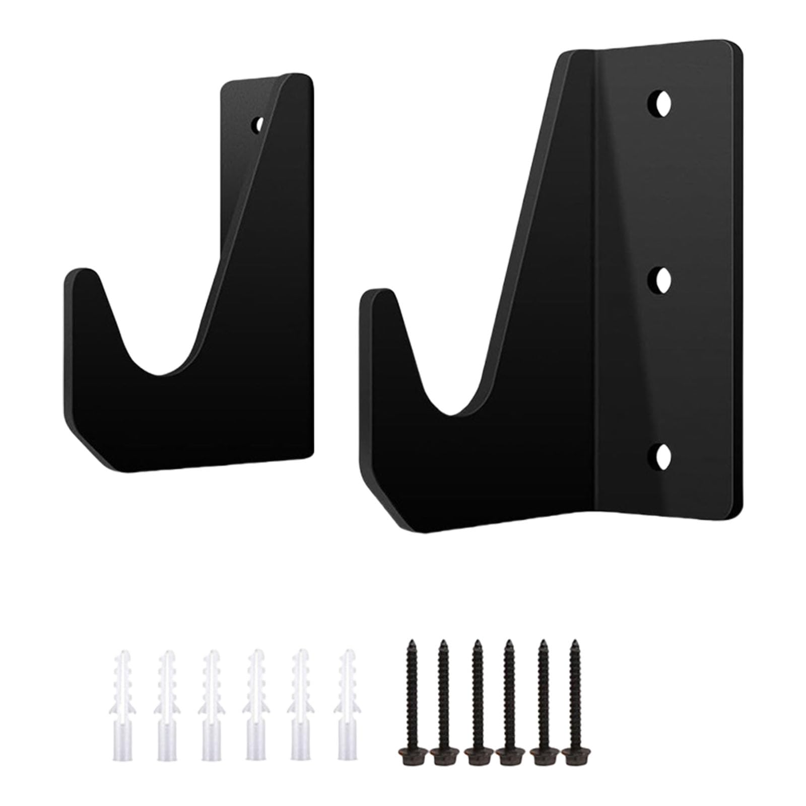 Floor Jacked Wall Mount Organizers Brackets 2 Pack for Garage Tool Storage Rack Holders Most Standard Hydraulic Jacked Garage Storage Rack