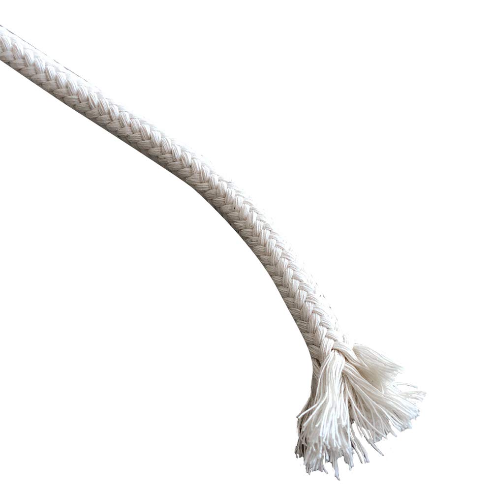 Grevinga® Baumwollkordel | Seil Ø 8 mm - 100% Baumwolle mit Einlage (250 Meter)