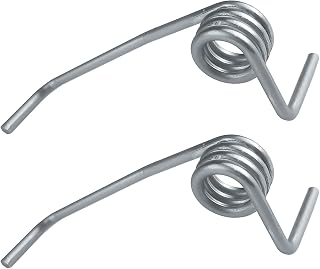 DA61-08314A Refrigerator Divider Door Spring - 2 Pcs Refrigerator Replacement Part Fit for Samsung Refrigerators Use with DA61-03230B Door Hinge French- Compatible with Models RF261BEAEBC/AA.etc
