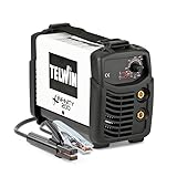 Telwin INFINITY 200 Saldatrice Inverter MMA e TIG DC, 200A, con Accessori per Saldatura, Elettrodi fino a 4 mm, Protezione Termostatica, Compatta e Portatile