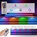 KFK Ultra Bright 50ft Led Light Strips for Bedroom, Bluetooth Color Changing String Lights with 450 LEDs RGB Strip Lighting and App Control, IR Remote 12V Power Supply for Home,Bedroom,DIY Decoration