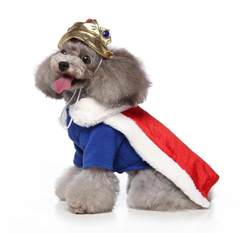 ハロウィン コスプレ 犬 猫 仮装 コスチューム ペット服 ペットウェア ネコ 小型犬 衣装 王子に変身 国王 かわいい 猫変身 犬変身 変身服 ドッグウェア 着ぐるみ なりきり 撮影道具 おしゃれ 面白い 写真
