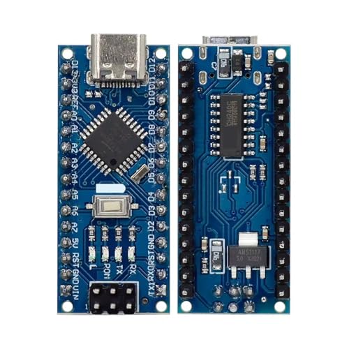 Microcontrôleur ATmega328P V3.0 Type-C sans broches pour intégration direct circuit imprimé DIY