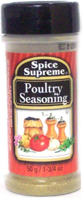 Poultry Seasoning - 1.75 oz,(Spice Supreme)
