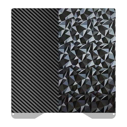 JUUPINE Pour lit d'impression combo Creality hi/Creality hi Combo, 265 x 265 mm, plaque PEO-PET Pla texturée, magnétique flexible et amovible, en acier pour...