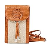 Housse pour téléphone portable en croco - Canvas Mix