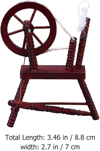 Miniatura 6 de Totority Decoración para el hogar, decoración del hogar, máquina de coser en miniatura, figura a medida, juguete de costura, herramientas de tejer,