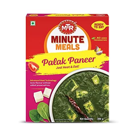MTR RTE Palak Paneer, 300 g Cover