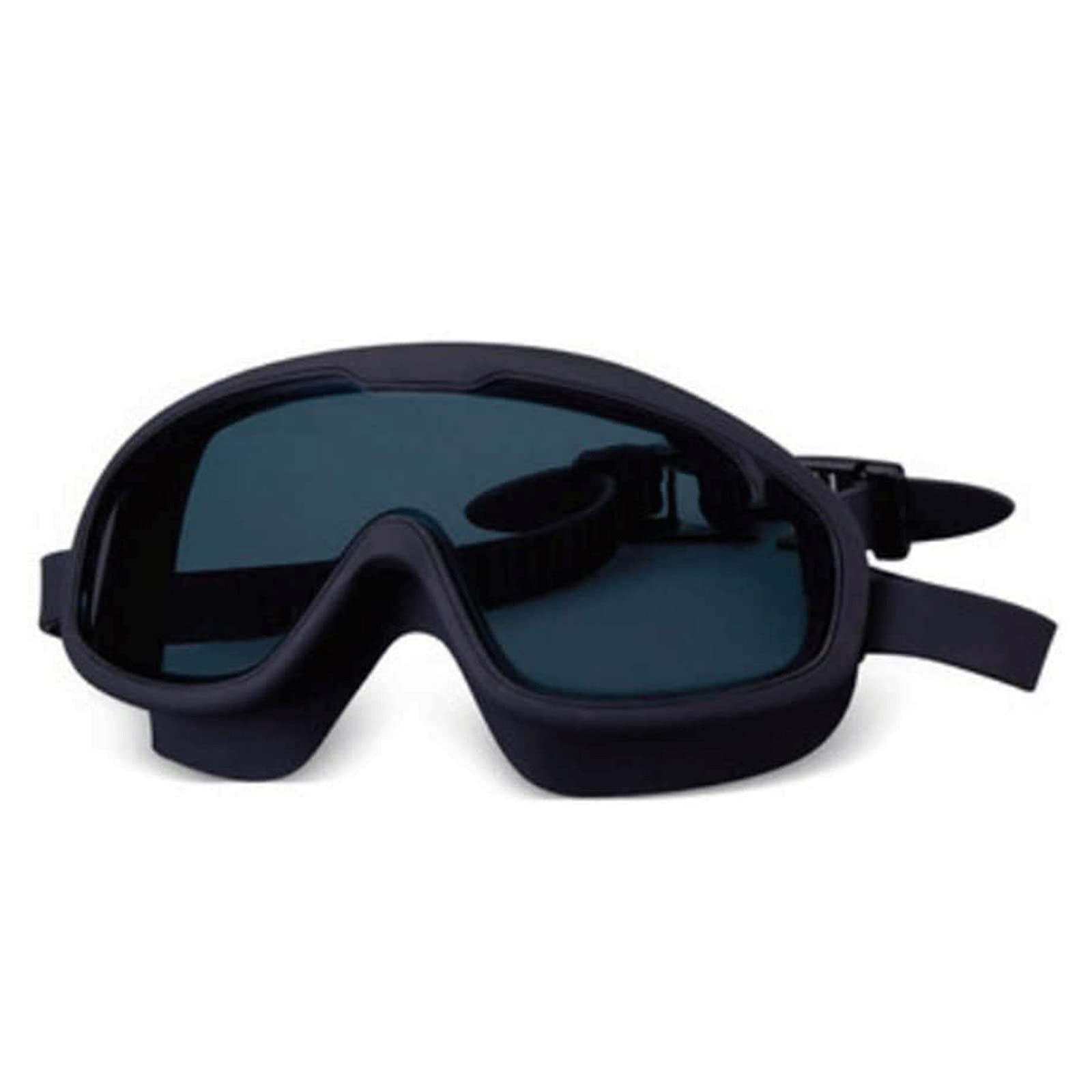Occhialini da Nuoto con Montatura Grande, Impermeabili e antiappannamento, per Allenamento Professionale, Protezione Solare, Protezione Solare ad Alta Definizione, Unisex