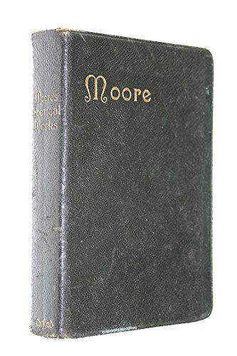 The Poetical Works Of Thomas Moore. Oxford Edit... B00SI4WURQ Book Cover