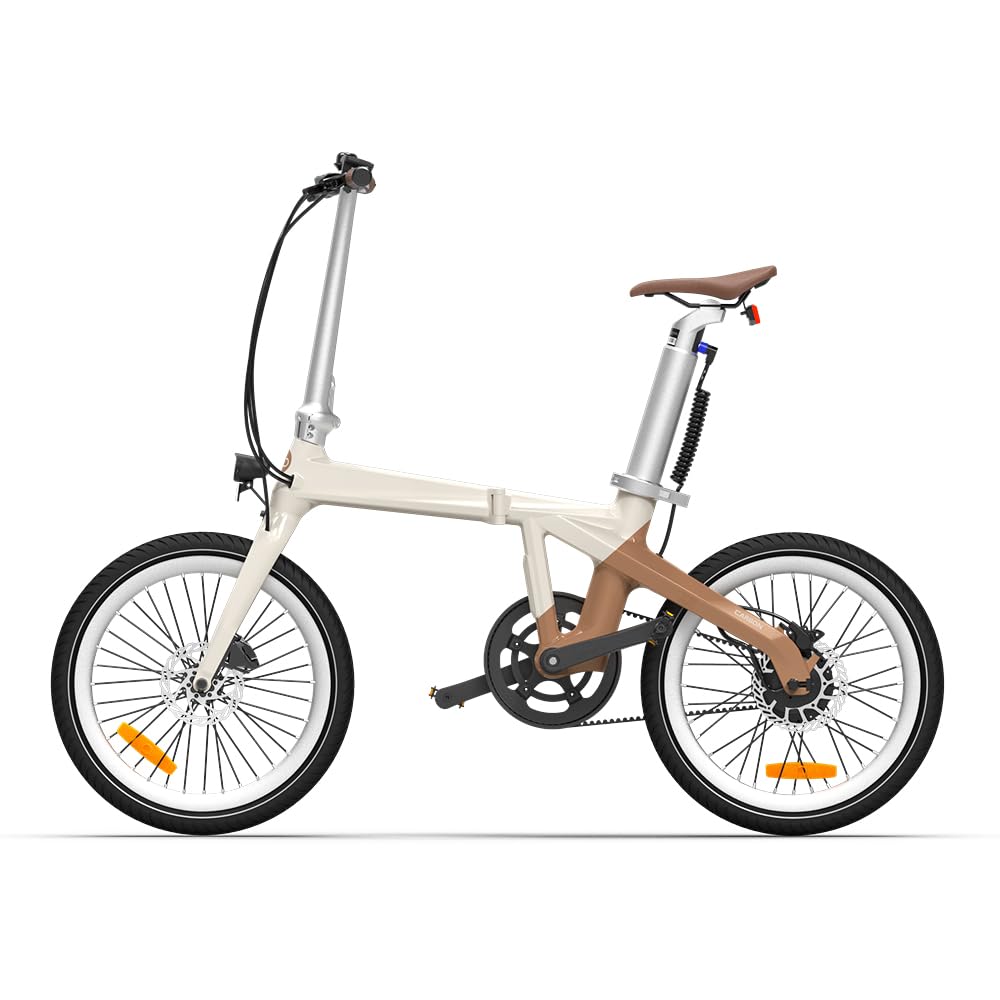 A Dece Oasis ADO Air E-Bike Air Carbon Elektrofahrrad, ebike Damen/ebike Herren,Bike,klapprad Riemenantrieb 14,5Kg IPS LCD Display, GPS,ADO APP,250W
