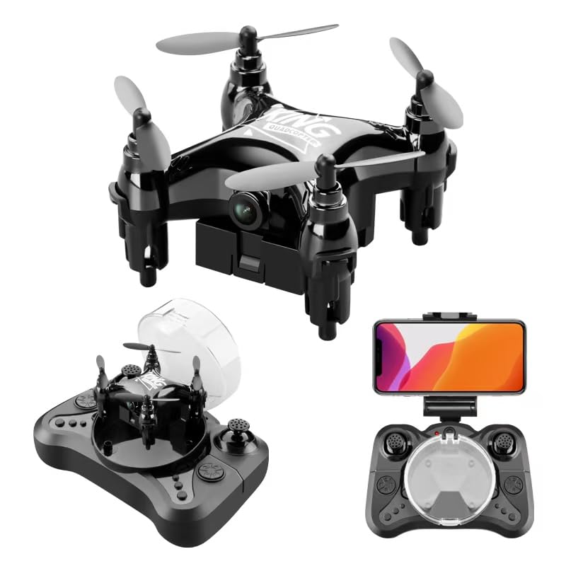 Generic HT02 Mini dron aéreo – Exclusivo helicóptero con control remoto para niños, juguete pequeño favorito