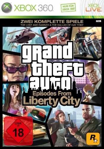 Grand Theft Auto - Episodes from Liberty City (TheLost and the Damned & The Ballad of Gay Tony) [Software Pyramide] - [Xbox 360]