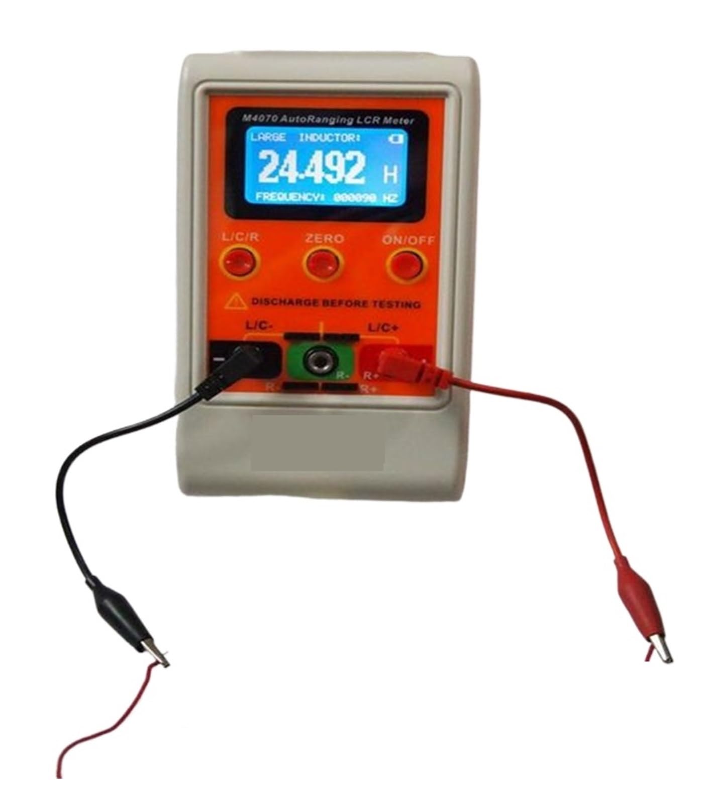 LCR Meter, Profesjonalny miernik pojemności i indukcyjności M4070 Miernik uniwersalny z automatycznym zakresem LCR 100H 100mF 20MR