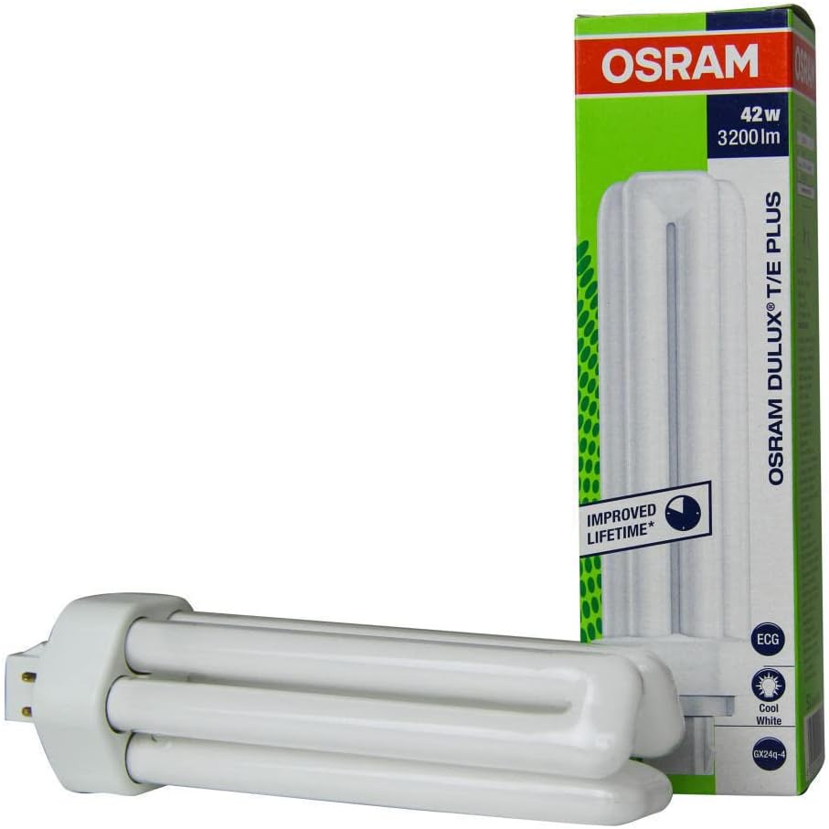 OSRAM DULUX T/E PLUS Compact Fluorescent Lamp (FHT42EX-W) Long Life Shape 42 Shape White [Single Item] DULUX T/E PLUS 42W/840