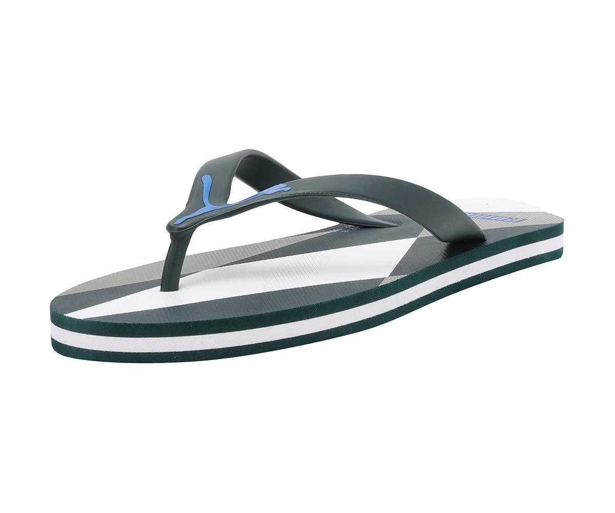 Puma Men's Varaka Idp Ponderosa Pine-Olivine-Indigo Flip-Flops