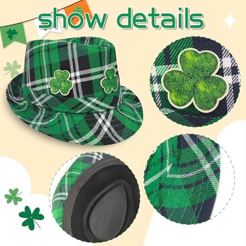 Sombrero Verde St Patrick Día Disfraz Leprechaun miniatura 4