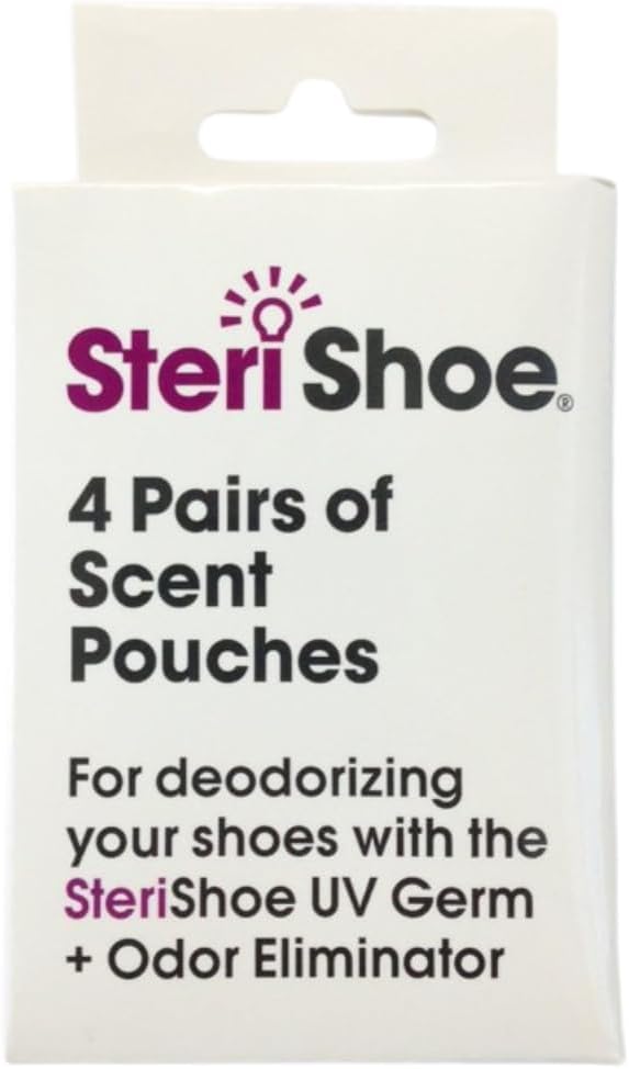Long-Lasting Scent Pouch for Ultraviolet Shoe Sanitizers – Powerful Odor Eliminator and Shoe Freshener with Clean Fragrance – Perfect for Everyday Footwear Deodorizing and Care