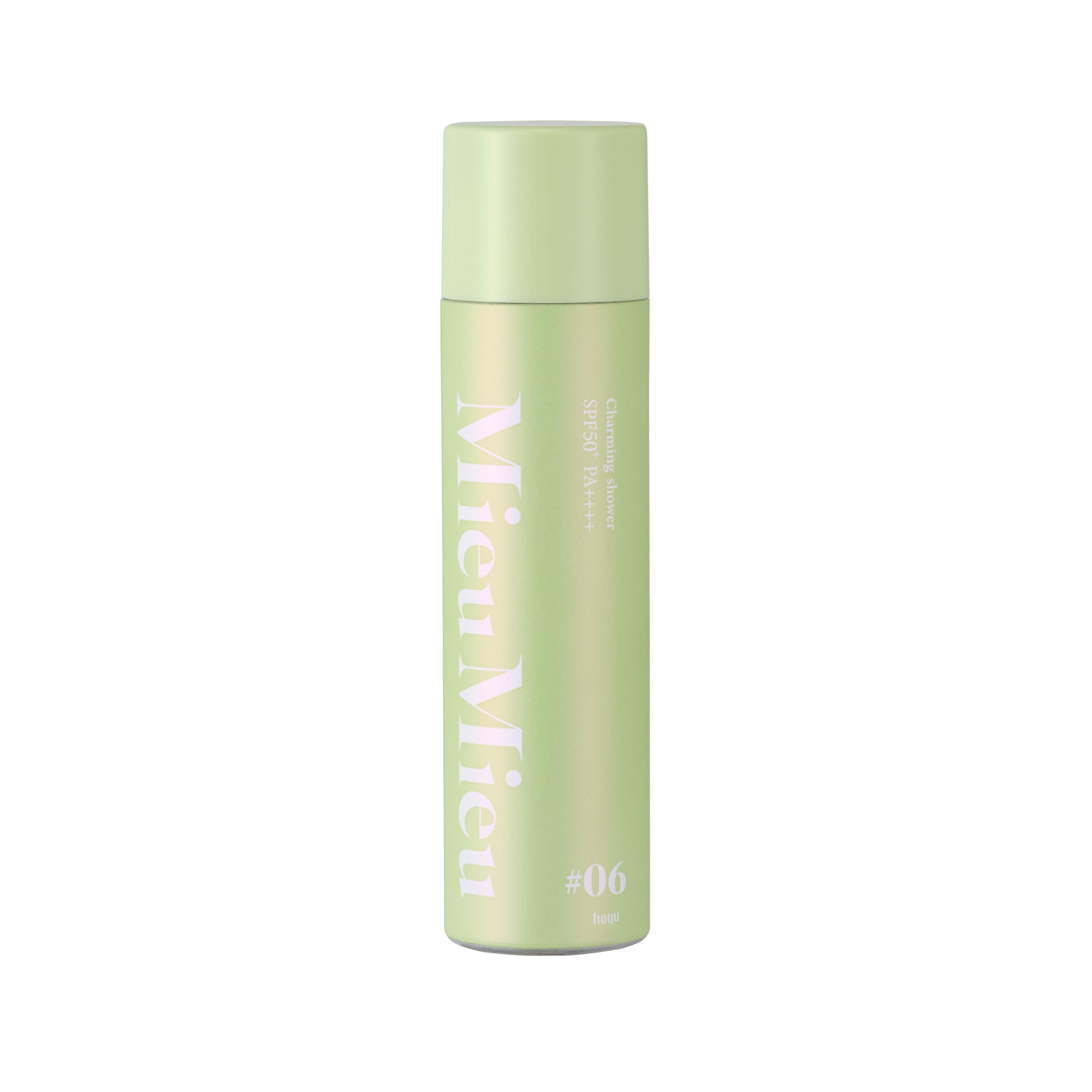 Mieu Mieu(ミュミュ) チャーミングシャワー #06 グリーン 50g 香るUVヘアフレグランススプレー
