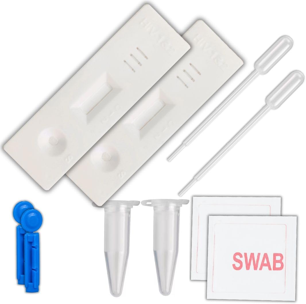 Oscar HIV1 & HIV2 Rapid Home Self-Test Kit (Pack of 2)