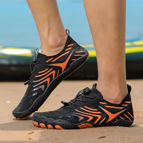 Image of Hike Barefoot Shoes Womens Mens, Pro Water Shoes Barefoot Hike Shoes, Wide Toe Box Non-Slip Breathable