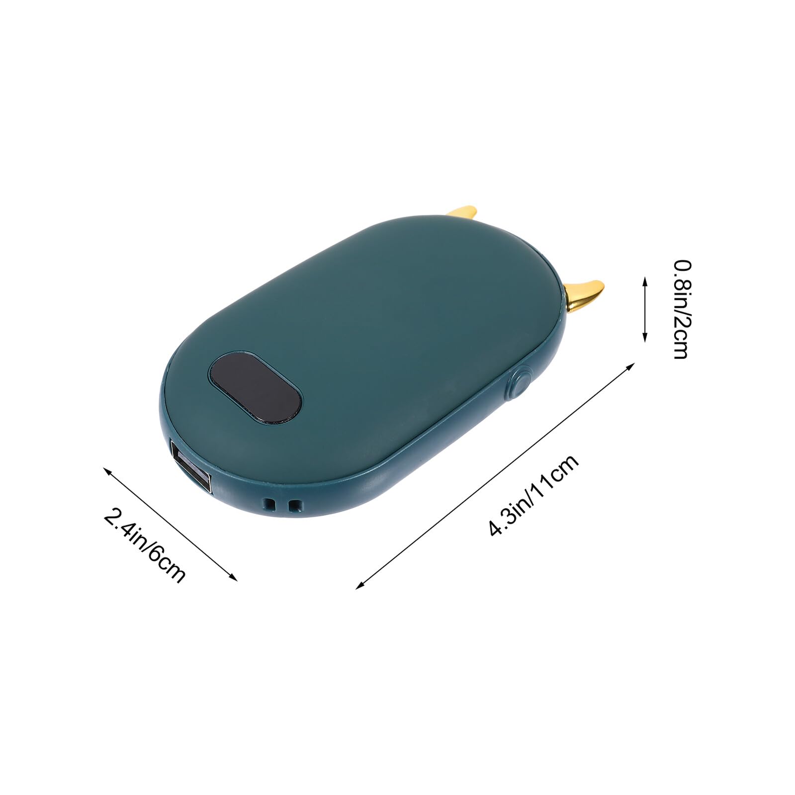 ibasenice 4000mah Calentador de Manos Portátil de USB Banco de Energía USB y Calentador de Mano para Usar Invierno