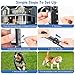 Wireless Dog Fence Remote Training Collar IPX7 Waterproof Receiver with 0-9 Levels Beep Vibration Shock Mode 4 Channels Rechargeable Transmitter System, Harmless and Suitable for All Dogs,for1dog