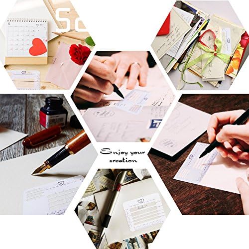 niCWhite Envelop Addressing Guide Stencils Templates Lettering Straight Writing Ruler Guide,4-Pack,for Hand Addressed Envelopes,Thank You Card,Mother's Day,Wedding Party Invitation