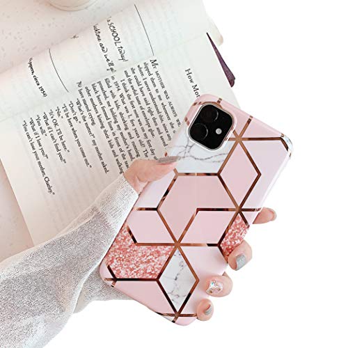 Image of MVYNO Exclusive case Compatible with iPhone 11 Back Cover | Beautiful Designer Cover Compatible with iPhone 11 for Girls & Women (Flexible | Silicone | for iPhone 11, Pink)