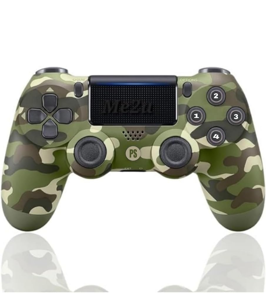 Me2u Compatible with Ps-4 Dual Shock 4 Wireless Slim Controller/Wireless ps-4 Remote Controller Compatible for Ps-4 Pro | Android | ps-4 FAT | IOS | ps-4 Slim (B0D9DDTV2X) Amazon Price History, Amazon Price Tracker