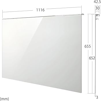 Amazon.co.jp: サンワダイレクト 液晶テレビ保護パネル 50インチ対応