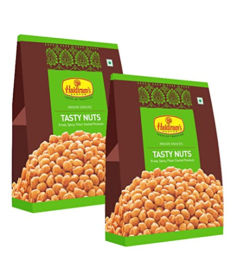 Image of Haldiram's Nagpur Tasty Nuts, 400 g (200 g x Pack of 2)