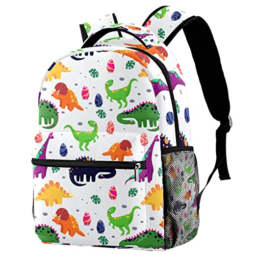 Sac à dos de voyage plat dinosaure Medium pour filles et garçons