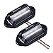 Luce targa a 2 LED per targa, Luce di cortesia per porta di cortesia di Ruesious Luce per rimorchi, camper, camion e imbarcazioni