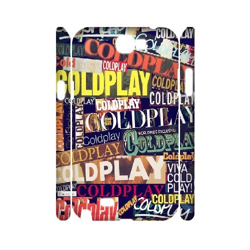 3D Samsung Galaxy Note 2 Case Coldplay Magazine