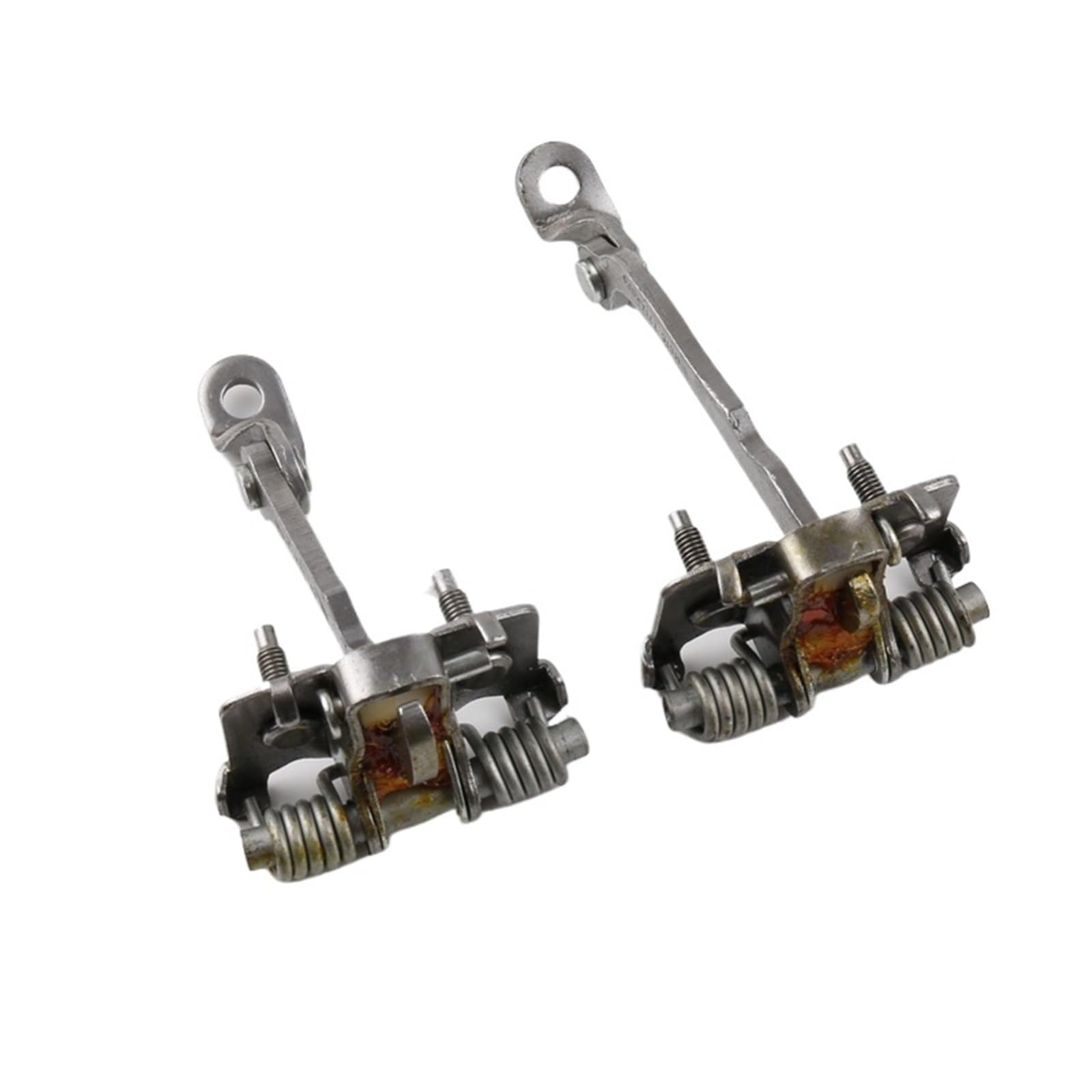 ASsdwqdq Door Limiter Fit for Peugeot 206 206CC 207 Benekar Front Rear Door Check Strap Hinge Stop Limiter Door Hinge Stopper Limiter(Front and Rear)