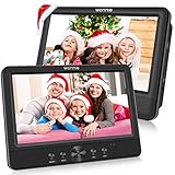 aeg auto dvd player 9 zoll ❤【2 Auto DVD Player】: WONNIE 10,5 Zoll DVD Player der neuen Generation mit 2 Bildschirme einer Auflösung von bis zu 1024x600 . Sie können jederzeit zwei verschiedene Filme gleichzeitig oder den gleichen Film zusamen ansehen. Dies ist ein perfektes Geschenk und eine ideale Begleitung für Ihre Kinder für eine lange Autofahrt