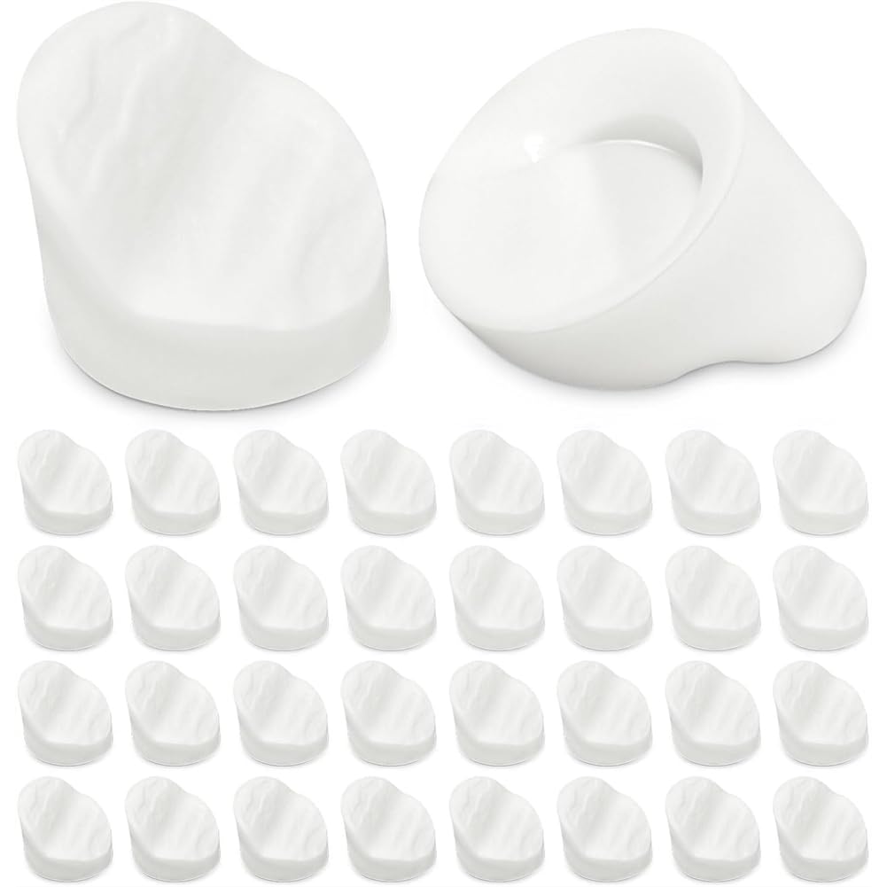 IJSDNVJNDX White 50PCS Door Frame Plugs, 5/16" X 1/4" Hole Covers for ODL/Western Reflection Style Frames